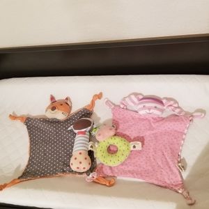 Apple Park Organic Farm Buddies Infant Toys